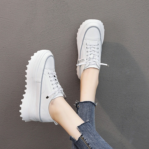 # Nuevos Zapatos De Plataforma Con Punta Redonda Para Mujer,