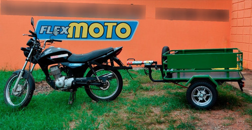 Imagem 6 de 11 de Semi Reboque Fazendinha Aberta Multiuso, Carretinha P/ Moto