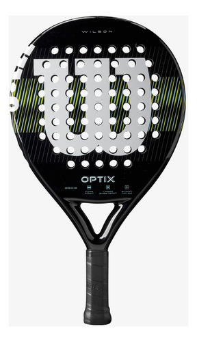 Pala De Pádel Wilson Optix V1 2025 Color Negro