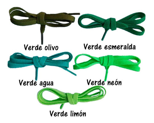 Agujetas Cordones Laces 1.10 M 11 Pares