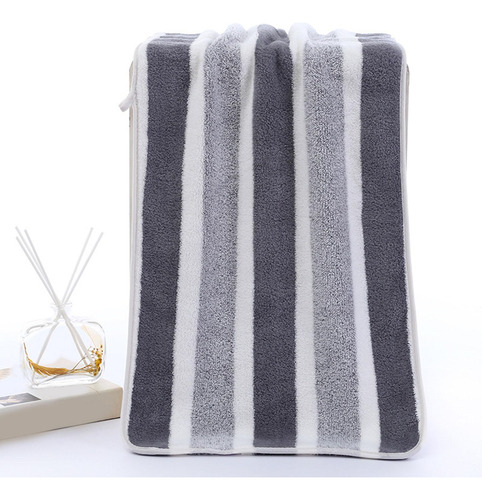Toalla De Baño Para El Hogar, Toalla Altamente Gris