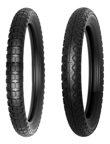 Combo Cubiertas 17 + Ancha 6 Pr Motos 110cc Fu 110 Honda Nsr