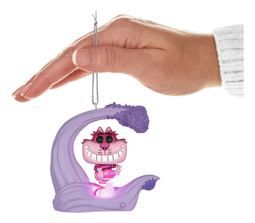 Ornaments Cheshire Cat Com Luz - Disney Alice In Wonderland