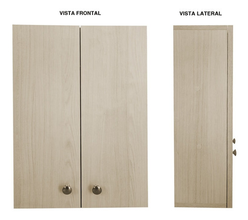 Imagen 4 de 9 de Mueble Flotante Para Baño Moderno 40 X 60 Cm