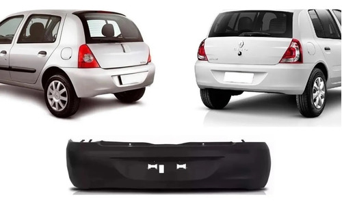 Paragolpe Trasero Clio 2  2006 2007 2008 2009 2010 2011 3/5