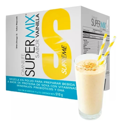 Supermix Supreme Proteina ,omega 3 Y Fibra