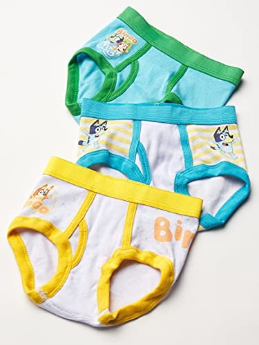 Paquete Múltiple De Ropa Interior Bluey Para Niños, Paquete