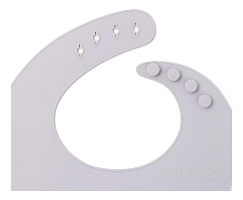 Babero De Silicona Para Bebé Smileytot | Recogedor De Alimen