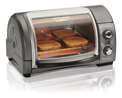 Imagen 1 de 5 de Horno Tostador 4 Tajadas 31334d Hamilton Beach