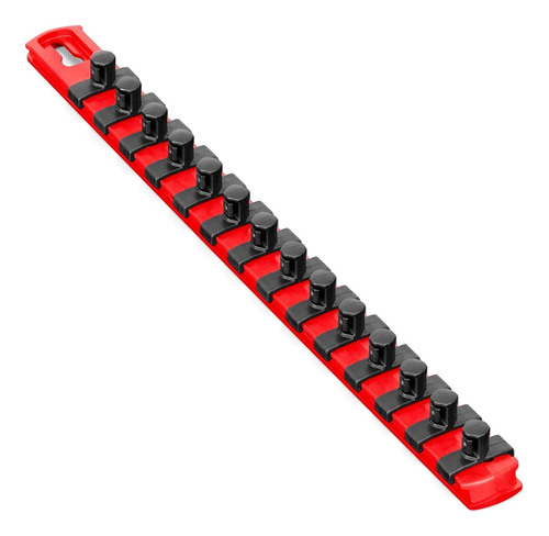 Ernst Manufacturing 8415-red-3/8 13-inch Socket Organizer