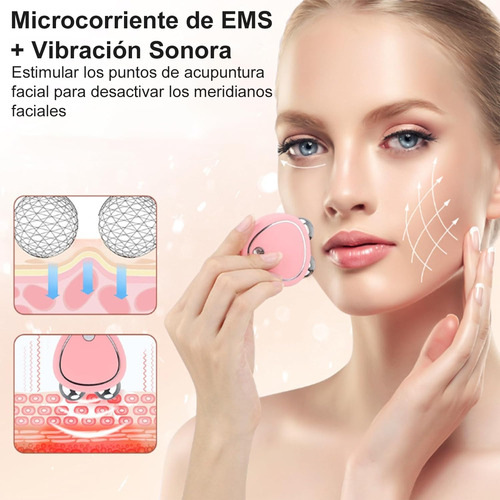 Masajeador Facial De Microcorriente, Dispositivo De