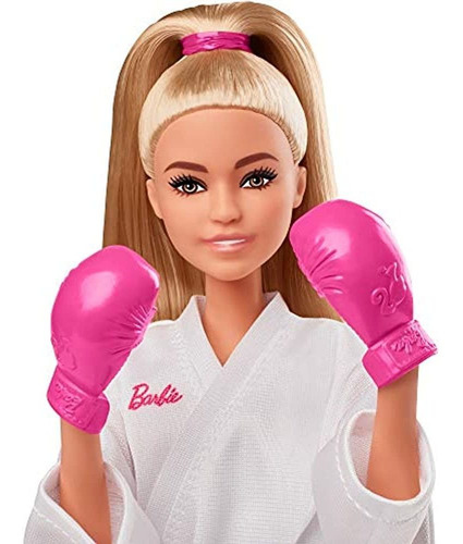 Barbie Juegos Olimpicos Tokio 2020 Muñeca De Karate Con U
