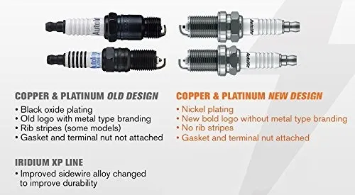 Autolite 456-4pk Cobre No Resistencia Spark Plug, Pack De 4.
