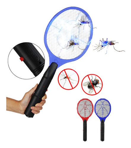 Raqueta Electrica Para Matar Sancudos Mosquitos