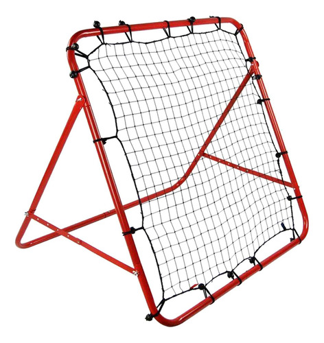 Rede Resistente Do Futebol Do Quadro Do Ferro Da 1m Vermelho