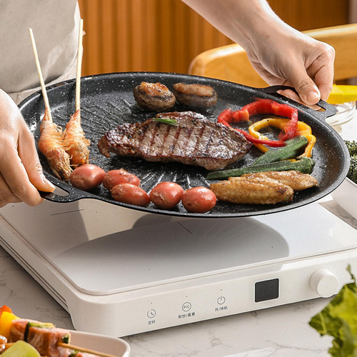Sartén Para Plancha Sartén Para Parrilla Para Estufa Sartén