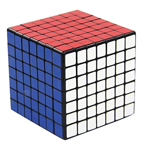 Shengshou 7x7x7 Cube Puzzl, Negro