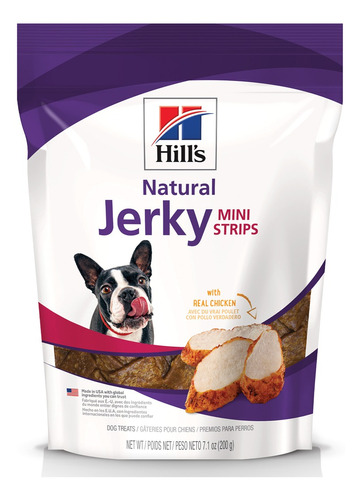 Premios Hills Science Jerky Ministrips Pollo  7.1oz 200g