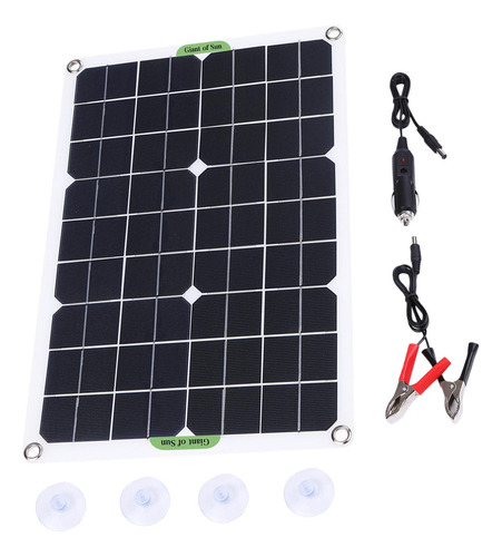 De Panel Solar De 20w, Batería De Coche Para Motocicleta,