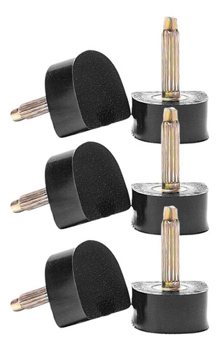 3 Pares Taco De Talón Antideslizante Tapas De Para 12x12mm