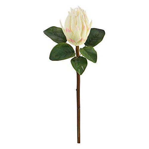 Casi Natural 23 Pulgadas. Flor Artificial King Protea (juego