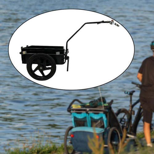 Remolque De Carga Para Bicicletas, Portátil,