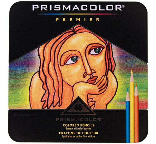 Imagen 7 de 7 de Prismacolor Premier Set X 48 Lapices De Colores Premium