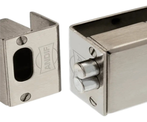 Imagen 2 de 4 de Cerrojo Andif 854 Para Puerta De Cristal.