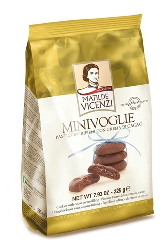 Galletita Minivoglie Chocolate Vicenzi 225 Gr. Origen Italia