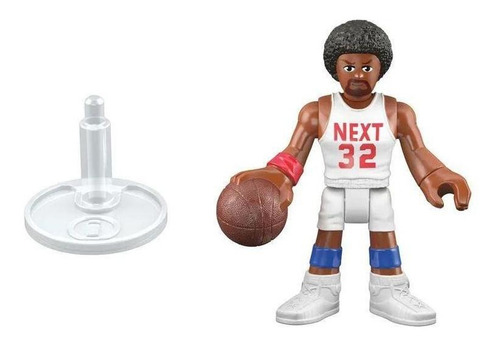 Imaginext Miniatura 2 Boneco Lutador De Box Jogador Basquete