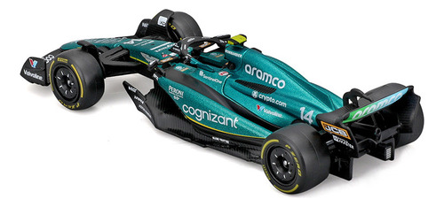 J Aston Martin Amr23 #14 Alonso Fórmula Bburago F1 1:43