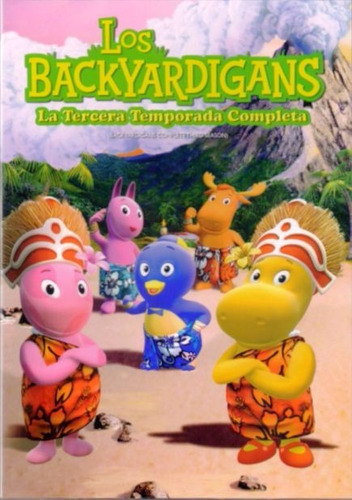 Los Backyardigans Tercera Temporada 3 Tres Dvd