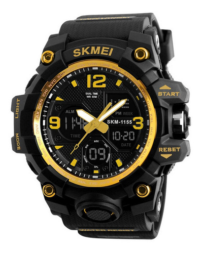 Skmei - Reloj 1155bgd Analógico Y Digital Para Hombre