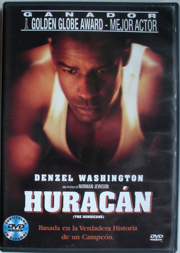 Dvd - Huracan - Denzel Washington - Insert - Imp. Usa
