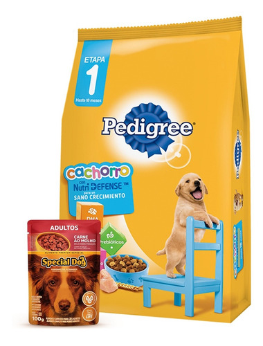 Comida Perro Pedigree Cachorro 8 Kg+regalo