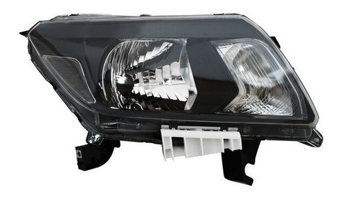 Faro Delt Der. Fondo Negro Nissan Np300 Frontier 2016-