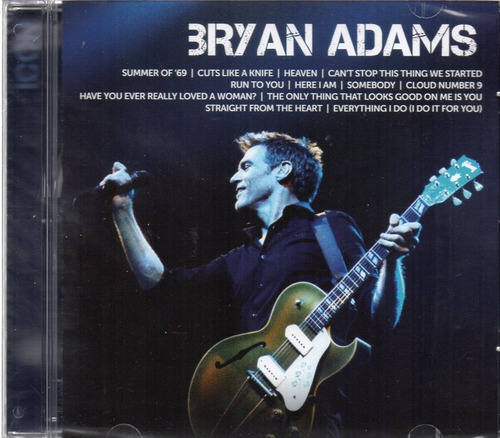 Icono sellado de Cd Bryan Adams