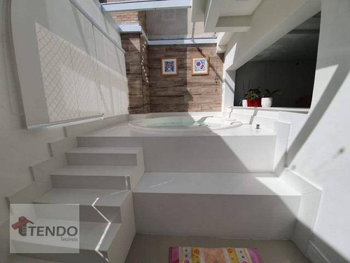 Imagem 5 de 20 de Imob01 - Cobertura 190 M² - 3 Dormitórios - 3 Suítes - Vila Mussolini - São Bernardo Do Campo/sp - Co0064
