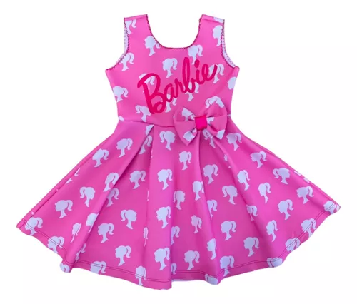 Vestido Roupa Barbie Girl Infantil