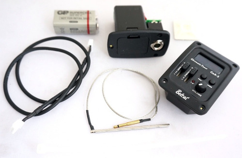 Microfono Belcat Cnr2 Activo Guitarra Acustica Ecualizador