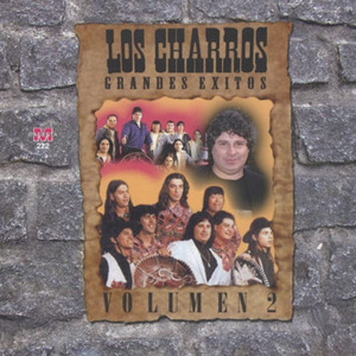 Cd Los Charros - Grandes Éxitos Volumen 2 - Nuevo Y Original