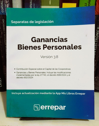 Separata Ganancias Bienes Personales 3.8