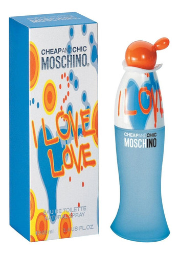 Eau de toilette Moschino I Love Love, 100 ml, perfume para mujer