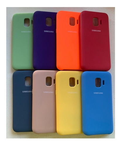 Estuche Silicona Color Samsung J2 Core Gamuza Interior Suave