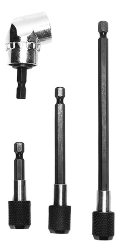 Extensión De Broca Hexagonal, 4 Unidades, Taladro De 1/4 De