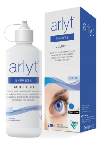 Liquido Limpieza De Lentes De Contacto Arlyt Express 240ml