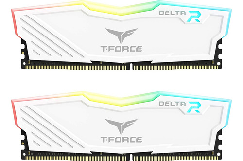 Kit Memoria Ram Team Group Rgb Ddr4 3200mhz 32gb 2x16gb Blan