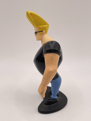 Johnny Bravo Mini Figura 10cms Original Cartoon Network 2004 (Usado)