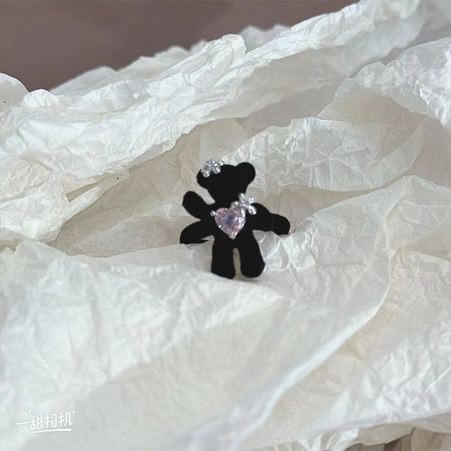 Collar De Oso Con Forma De Llama, Oso Con Dibujos Animados Y