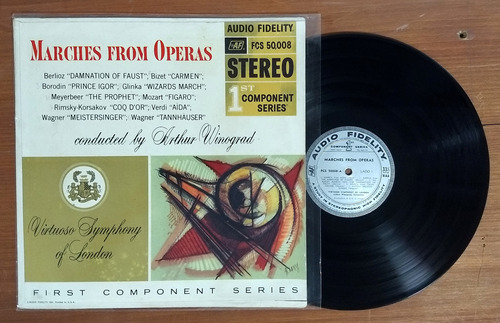 Arthur Winograd Marches From Operas Disco Lp Vinilo